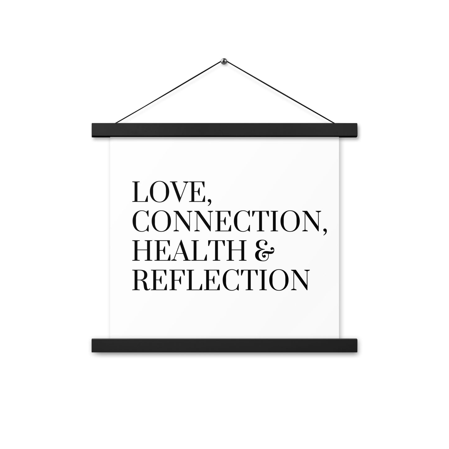 Love Connection Health & Reflection - Poster