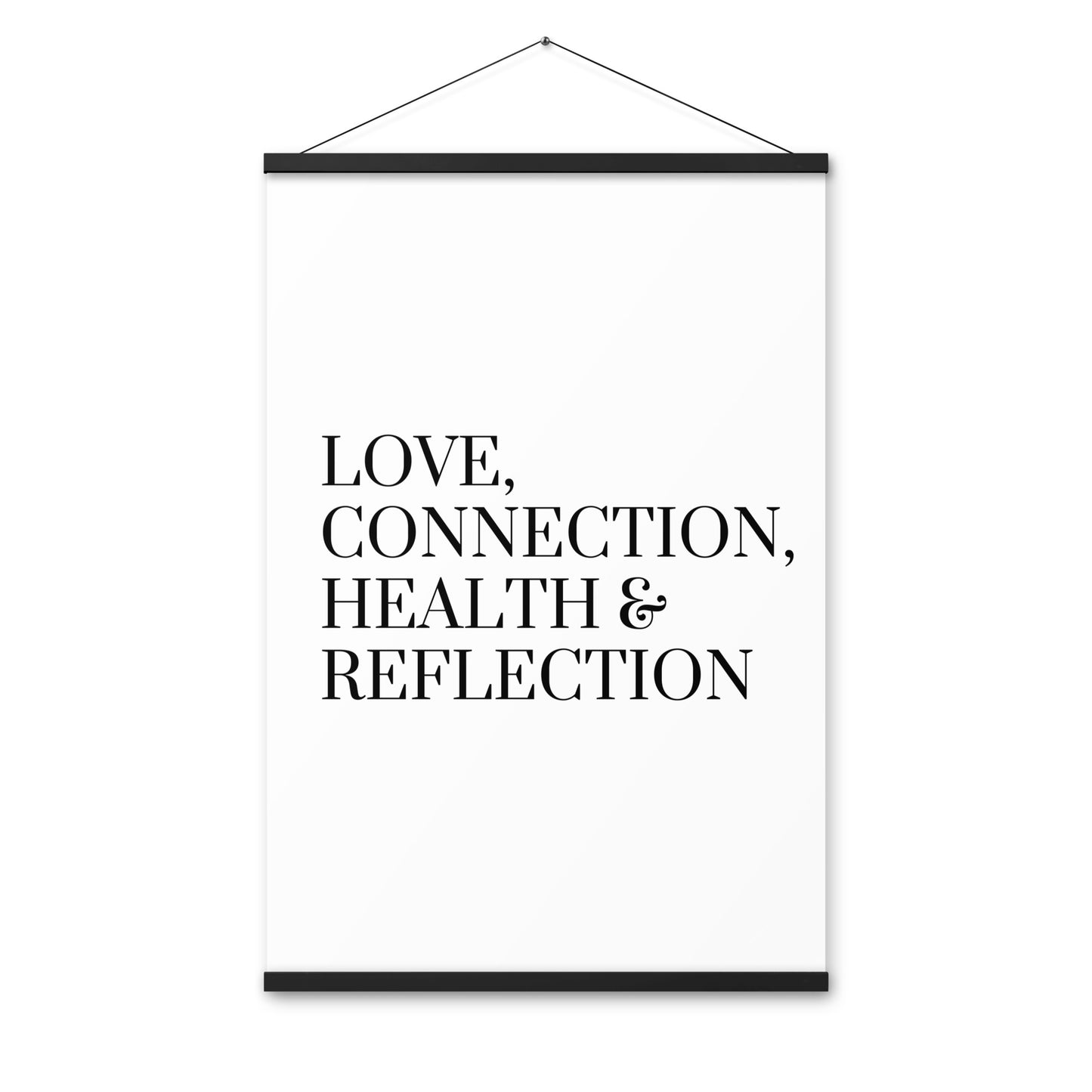 Love Connection Health & Reflection - Poster