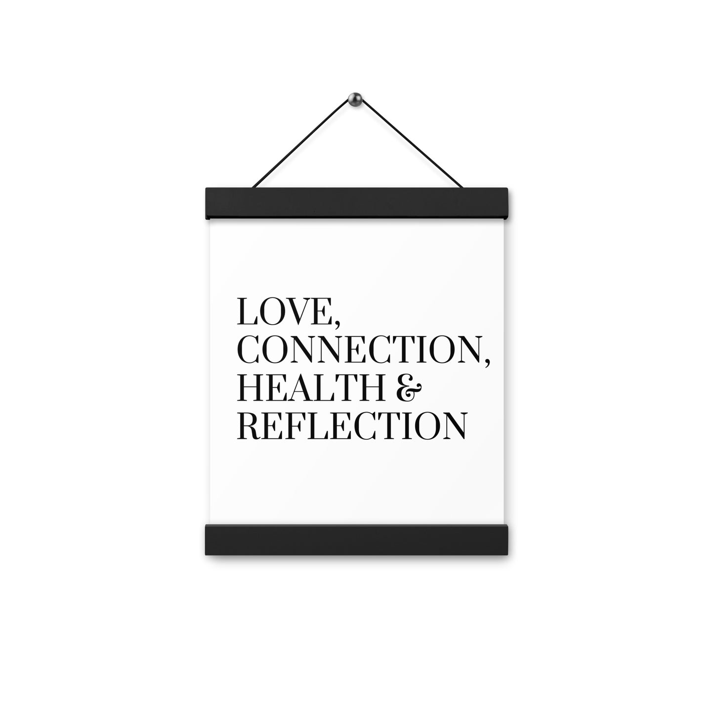 Love Connection Health & Reflection - Poster