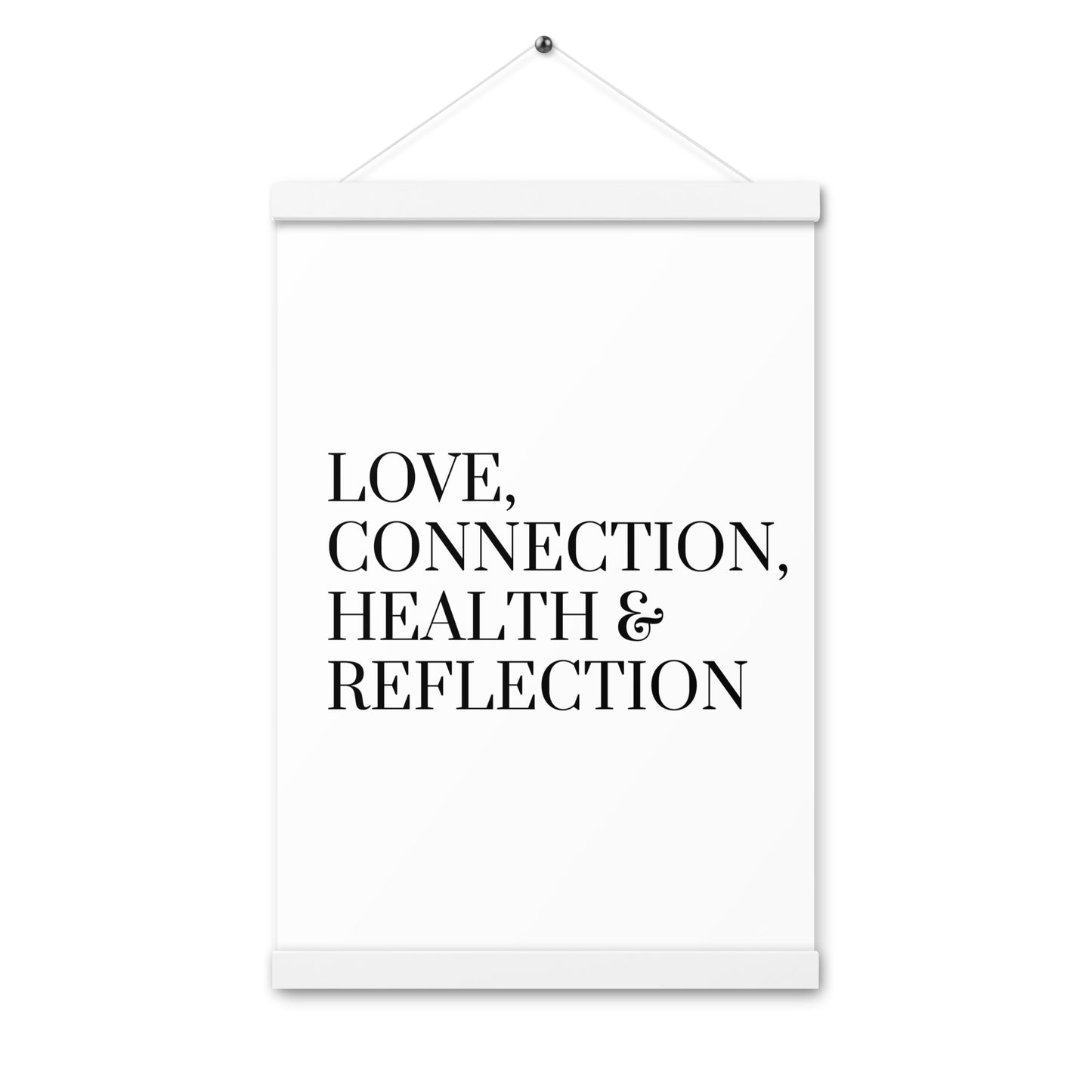 Love Connection Health & Reflection - Poster