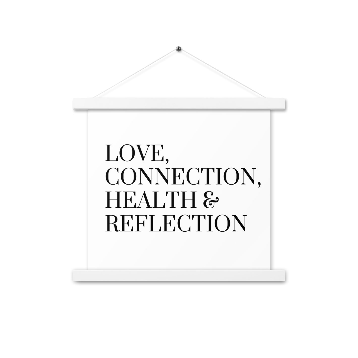 Love Connection Health & Reflection - Poster