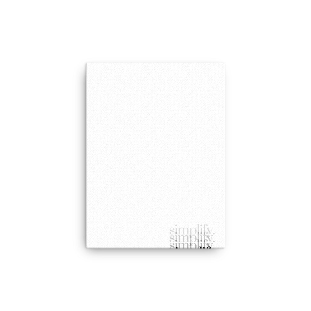 Simplify - Thin Canvas